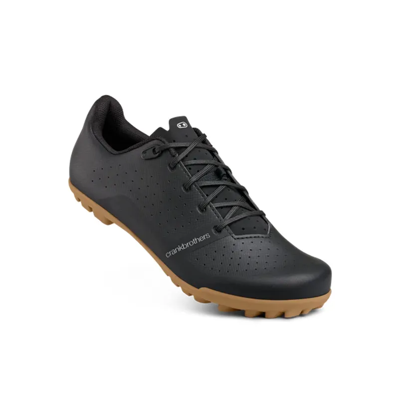 Crankbrothers Candy Gravel / XC Lace Shoes: Black / Gum