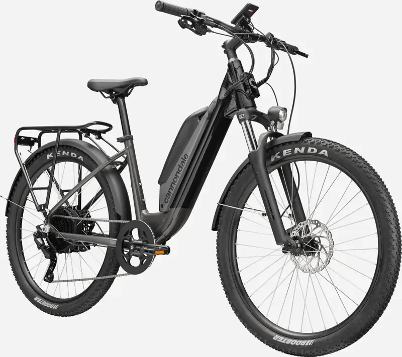 Cannondale Adventure Neo Allroad Speed Low StepThru eBike in Black-1
