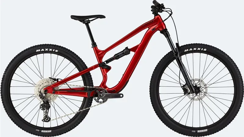 Cannondale Habit 4 Trail Bike in Candy Red