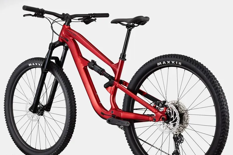 Cannondale Habit 4 Trail Bike in Candy Red-7