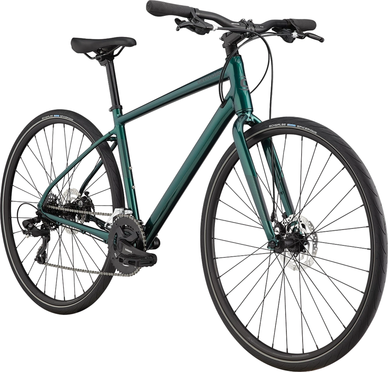 Cannondale Quick 5 Fitness Bike in Emerald-1