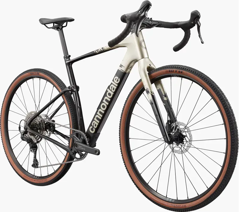 Cannondale Topstone 4 CUES 1x Gravel Bike in Platinum-1