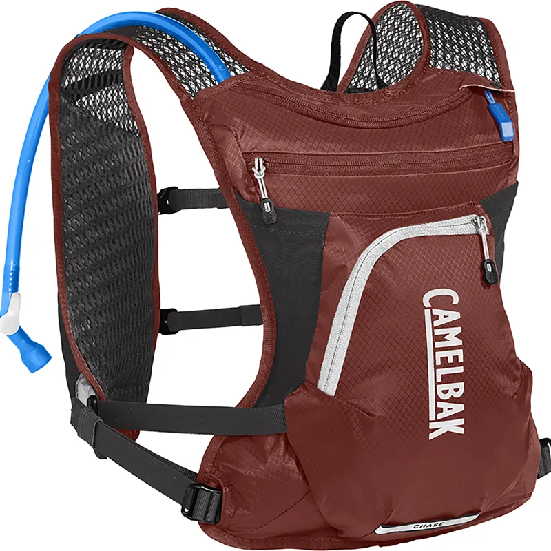 Camelbak Chase Bike Vest w/1.5l Reservoir in Fired Brick/White