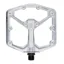 Crank Brothers Stamp 7 Alloy Pedals Large in High Polish Silver
