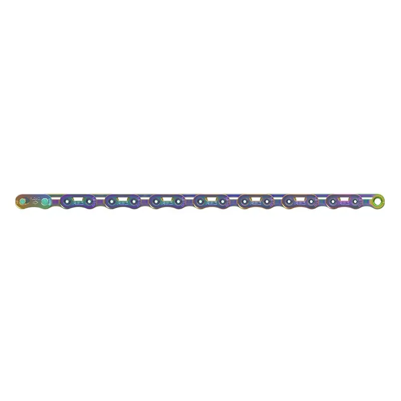 Sram Red E1 Flattop 114links Rainbow w/ PowerLock
