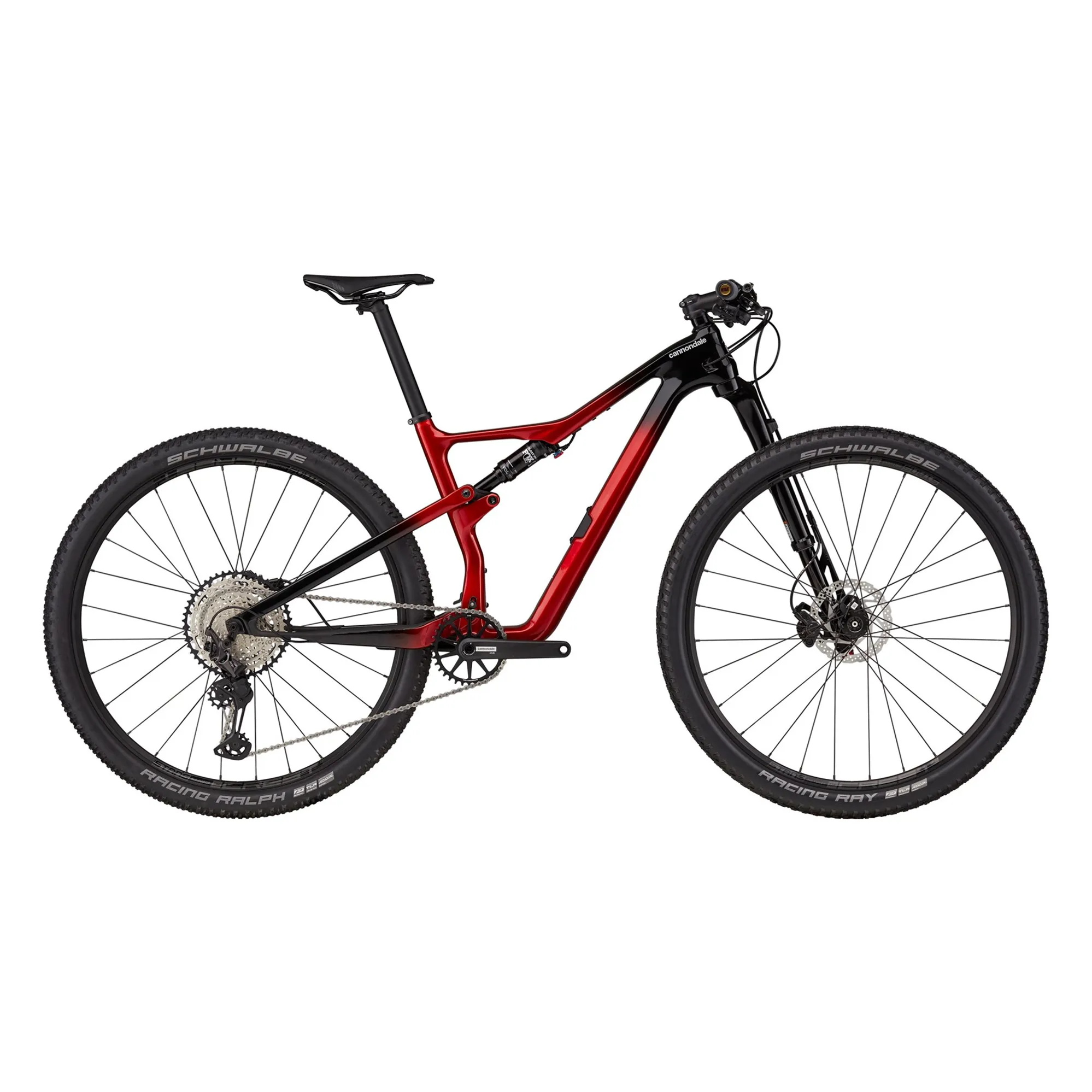 2021 Cannondale Scalpel Carbon Mountain Bike in Red