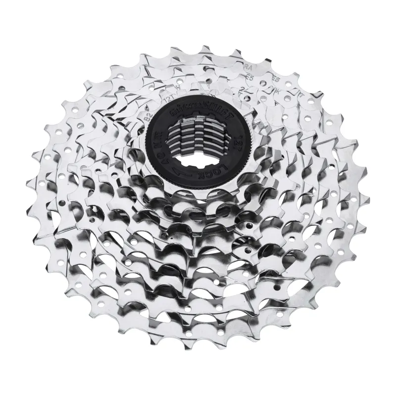 microSHIFT H-Series 8 Speed 11-28 Cassette in Silver