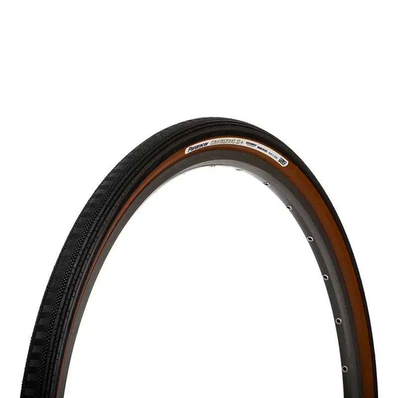 Panaracer Gravelking SS+ 700 x 38c Tire in Brown