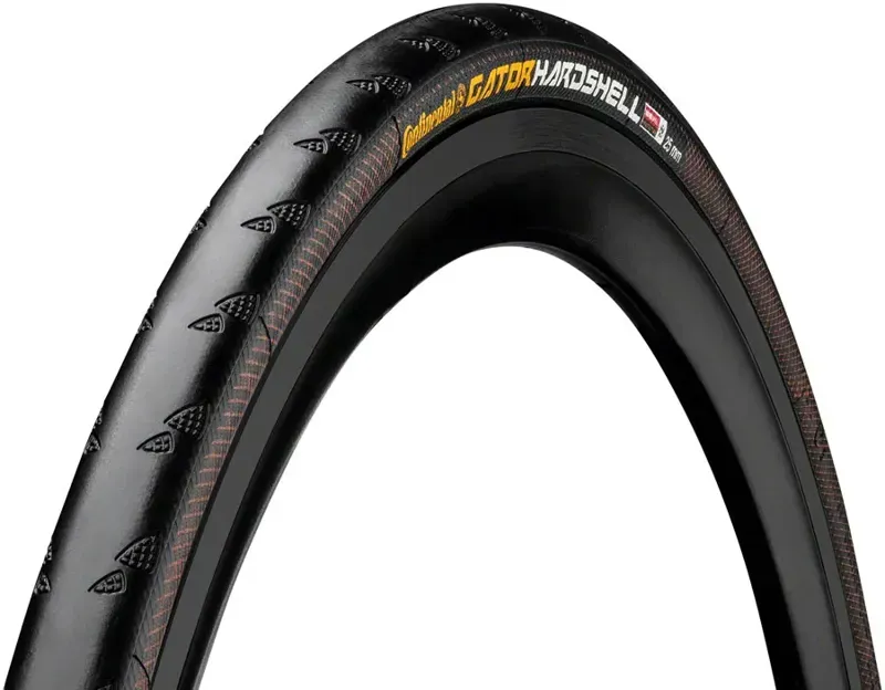 Continental Gator Hardshell 700x25c 180-tpi Cl/Fld. Wire Tire in Black