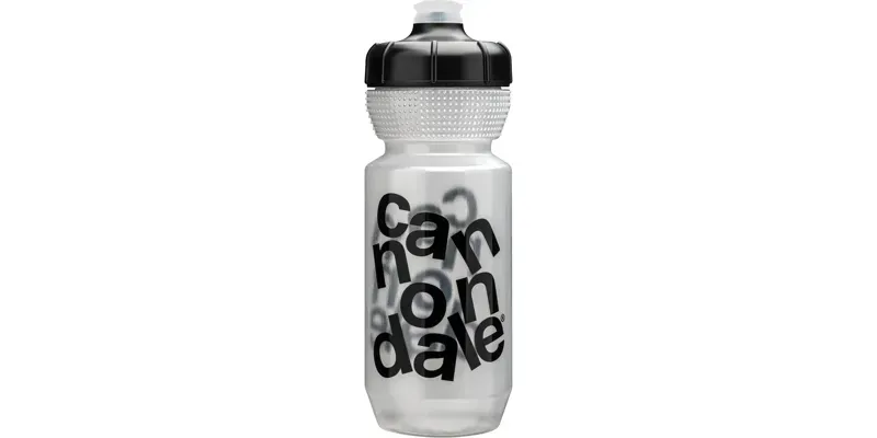 Cannondale 600ml Gripper Stacked Bottle in Clear/Black