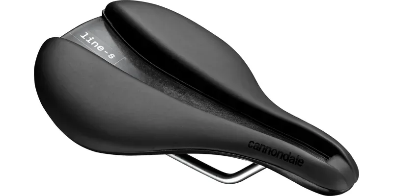 Cannondale Line S Cromo Flat Saddle in Black