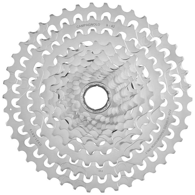 Campagnolo EKAR Cassette - 13-Speed 9-36t Silver For N3W Driver Body Silver-1