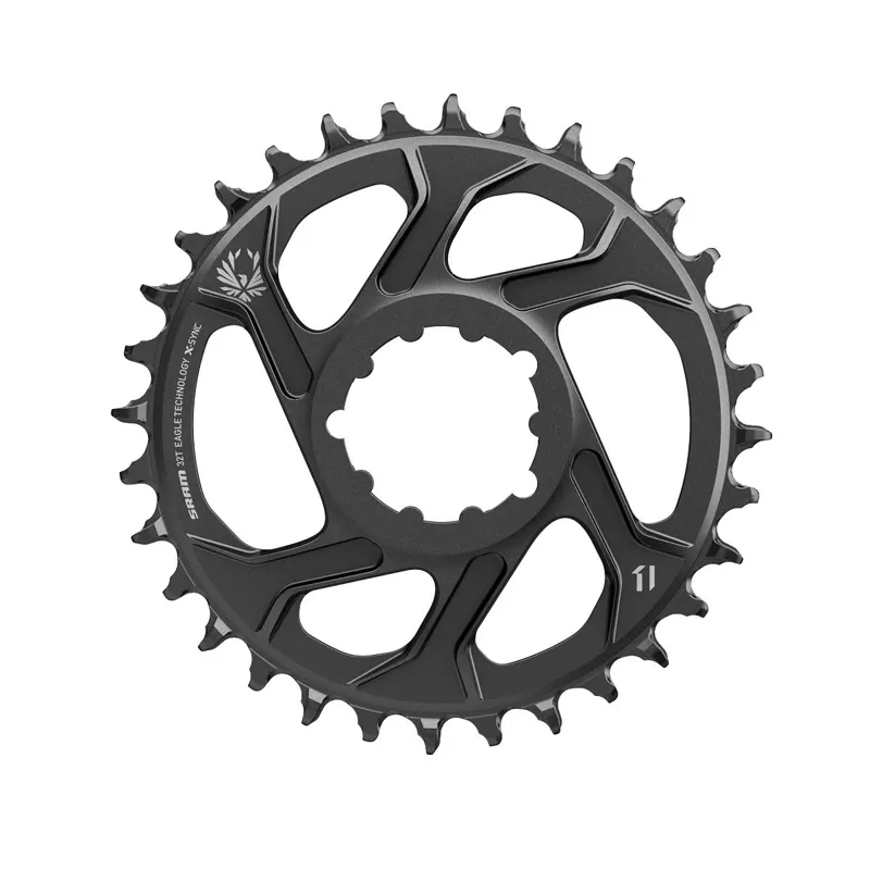 SRAM X-Sync 2 Eagle Cold Forged Direct Mount Chainring 34T Boost 3mm Offset Black