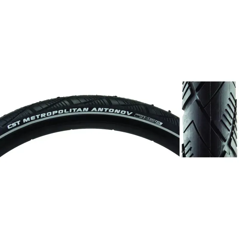 CST Premium Metropolitan Antonov 700x40c Wire Tire in Black