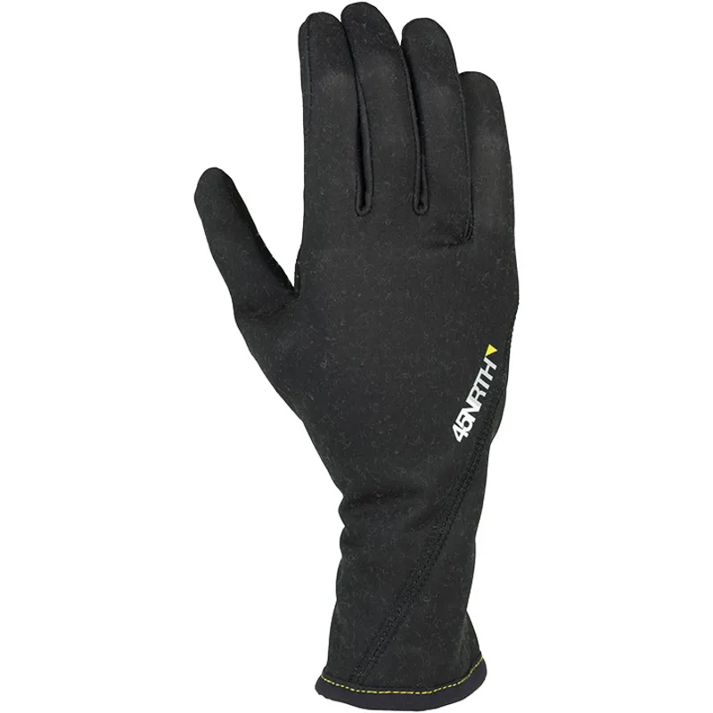 45NRTH Risor Full Finger Liner Gloves in Black