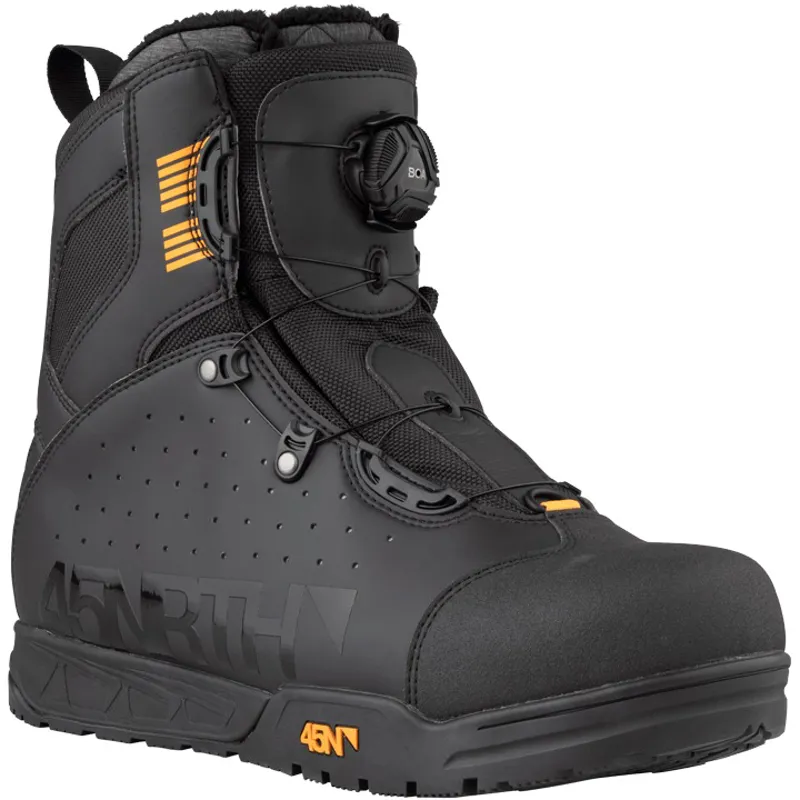 45NRTH Wolvhammer BOA Cycling Boots in Black