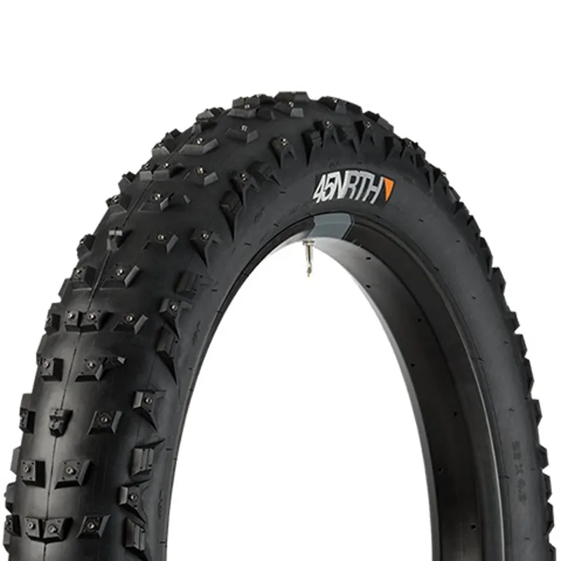 45NRTH Wrathchild 27.5in Tubeless Folding 120tpi Studded Fat Tire in Black