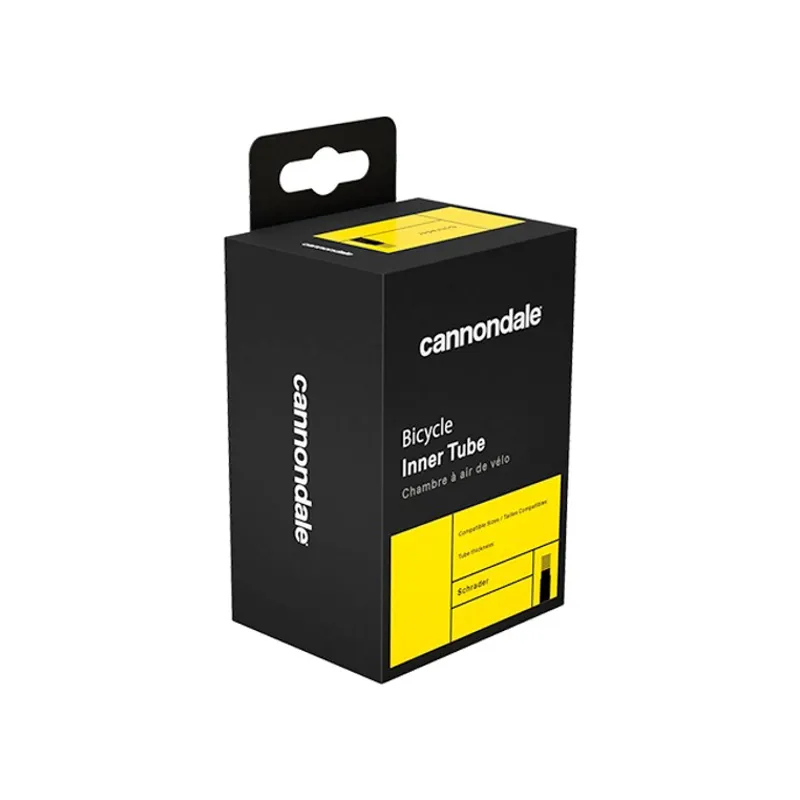 Cannondale Bicycle Inner Tube: 40mm Schrader Valve