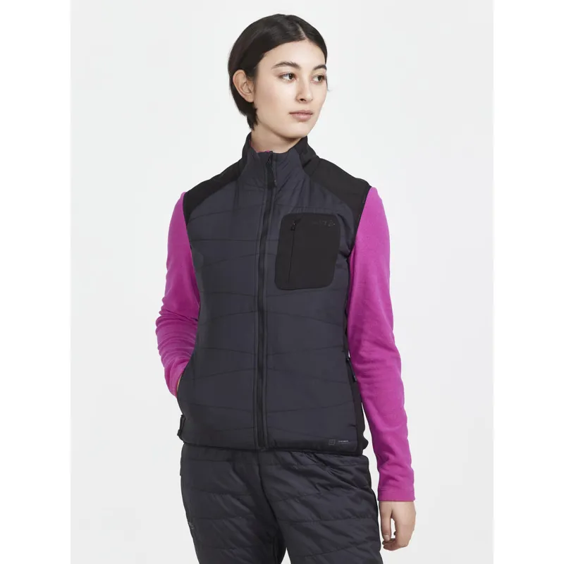 Craft Core Nordic Training Insulate Womens Vest in Black