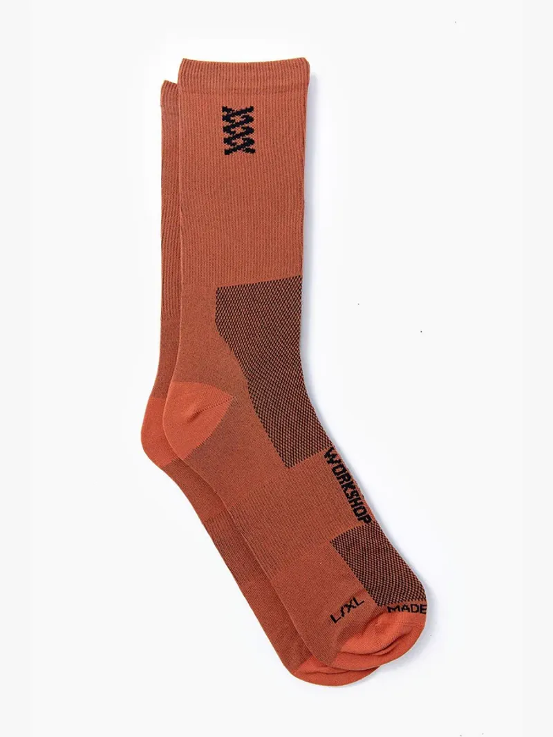 Mission Workshop Mission Pro Socks: Orange