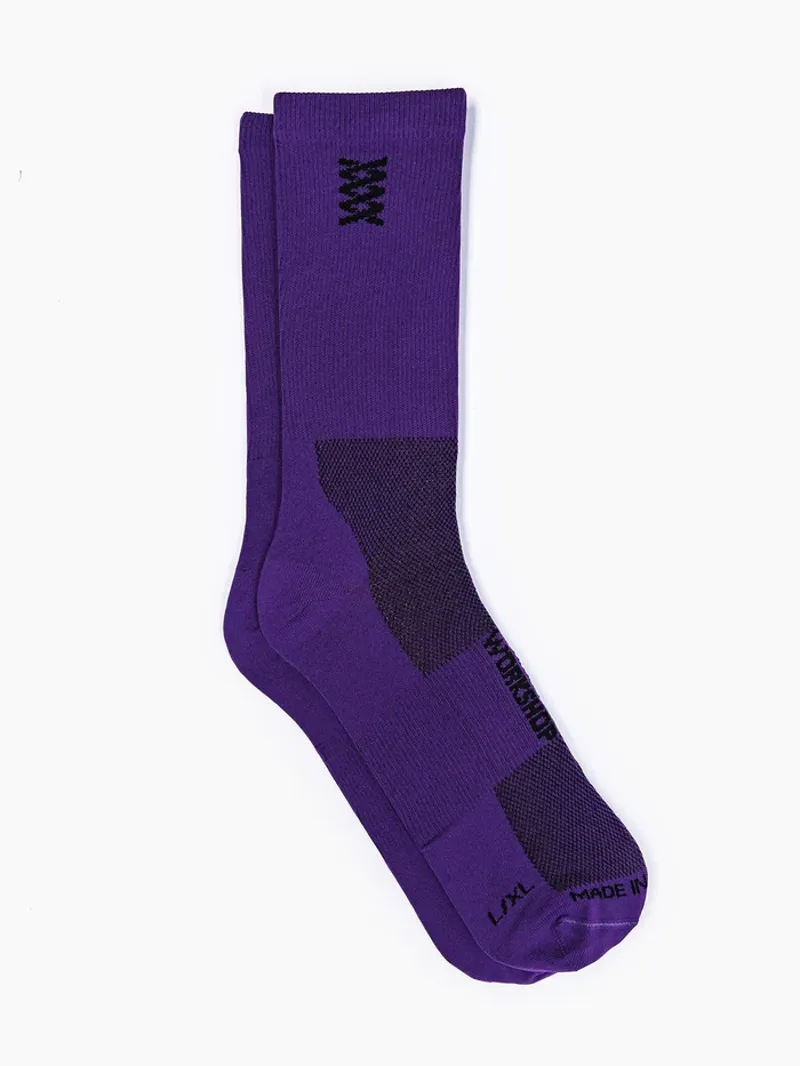 Mission Workshop Mission Pro Socks: Purple