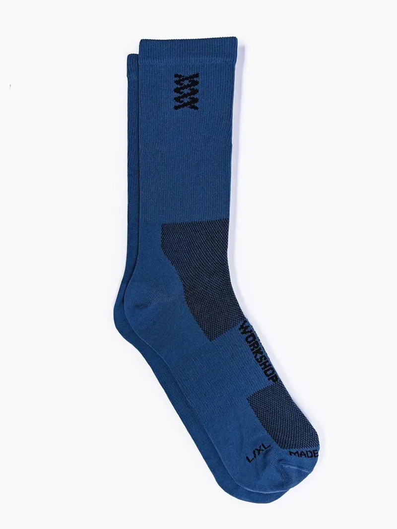Mission Workshop Mission Pro Socks: Blue