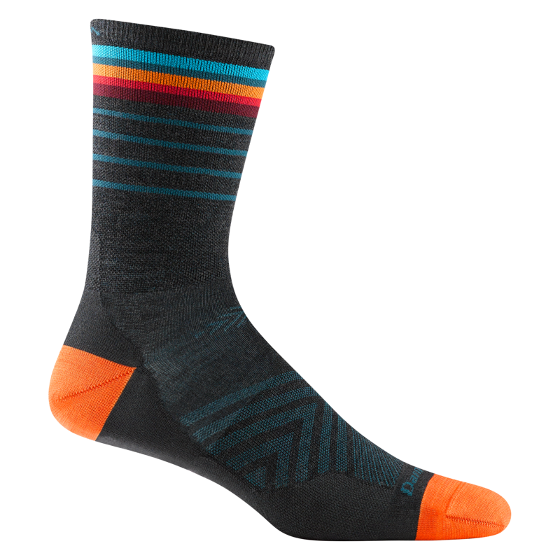 Darn Tough Stride Micro Crew Ultra-LW Running Socks in Charcoal-1