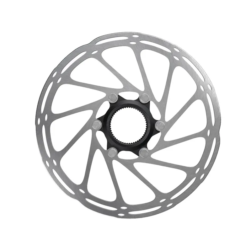 SRAM CenterLine Disc Brake Rotor - 180mm Center Lock Silver 180