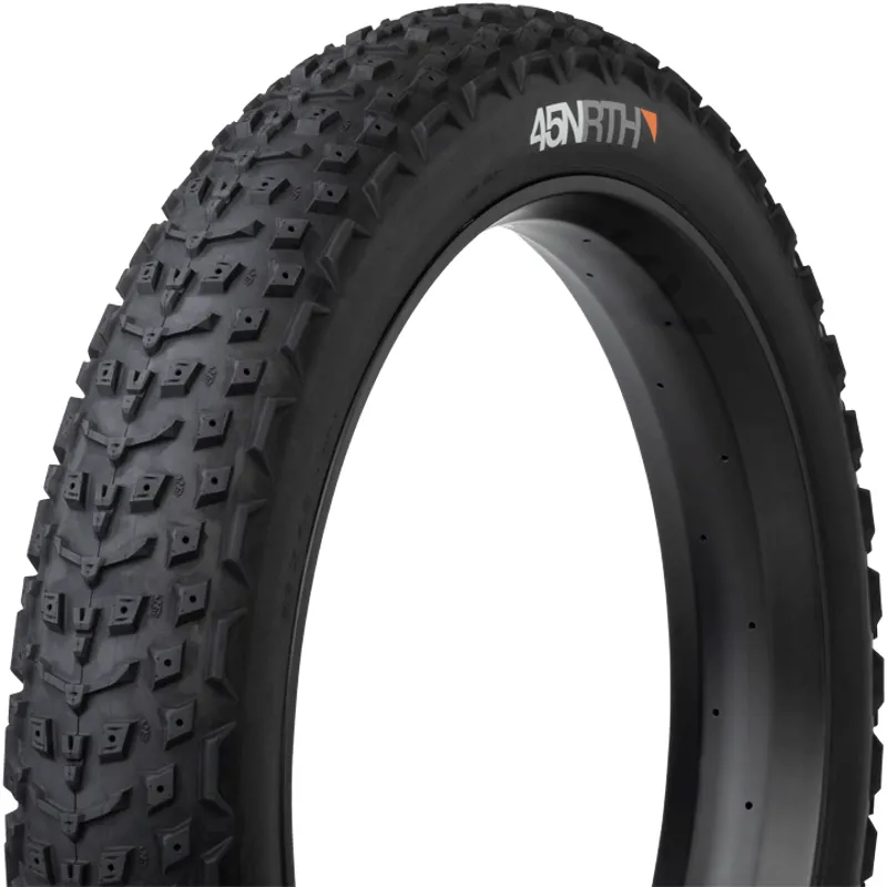 45NRTH Dillinger 5  27.5 X 4.5 Tubeless Folding 120tpi Studdable Tire in Black