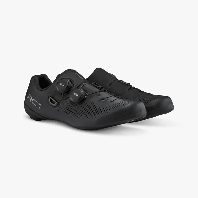 Shimano SH-RC703 Race-Ready Performance Women's Road Shoes in Black-1