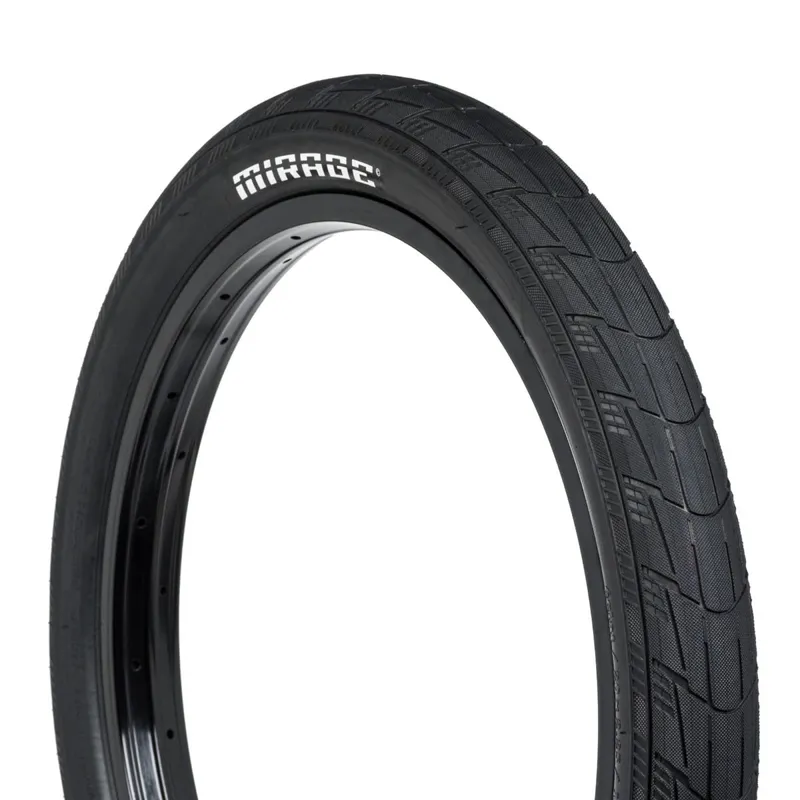 Eclat Mirage Light 20 x 2 Folding BMX Tire in Black 