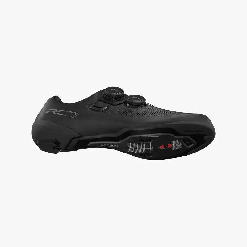 Shimano SH-RC703 Race-Ready Performance Women's Road Shoes in Black-4