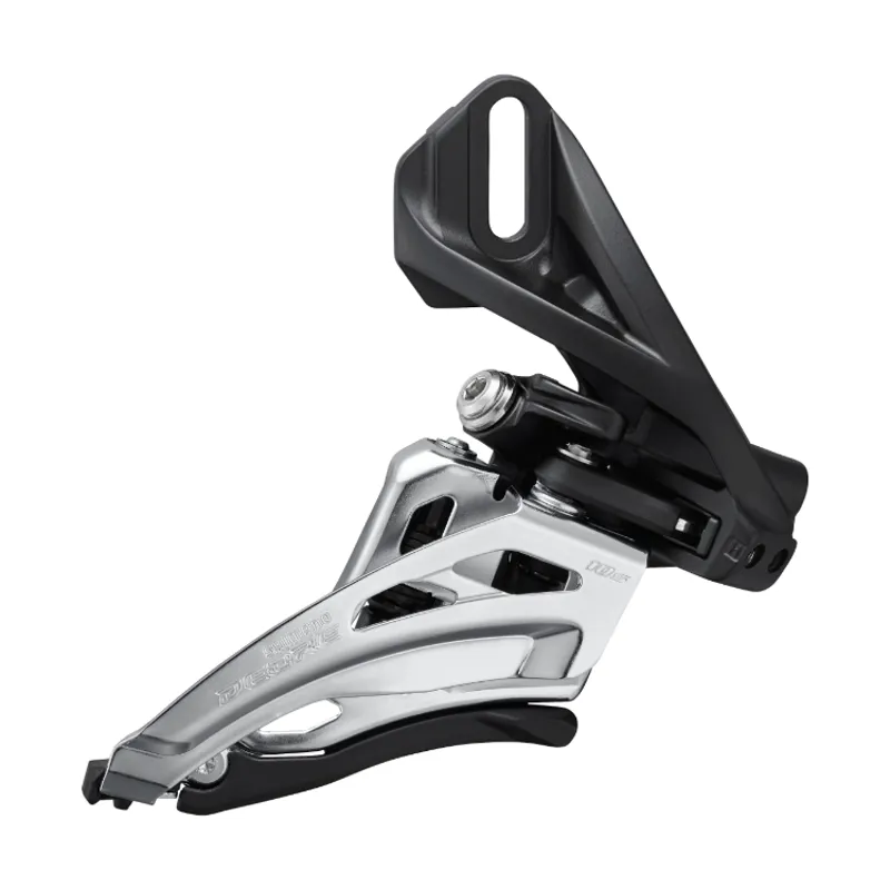Shimano Deore FD-M4100-D 10-speed Front Derailleur Mount in Black/Silver