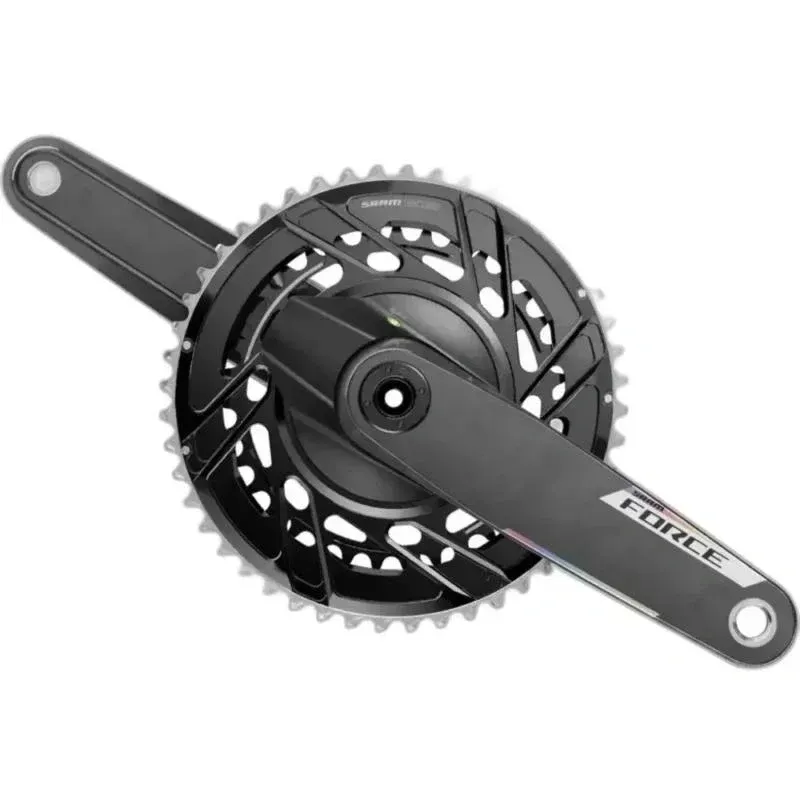 Sram Crankset w/Power meter spider FORCE AXS E1 DUB 165mm - Thread Mount 5037T (BB not included)-2