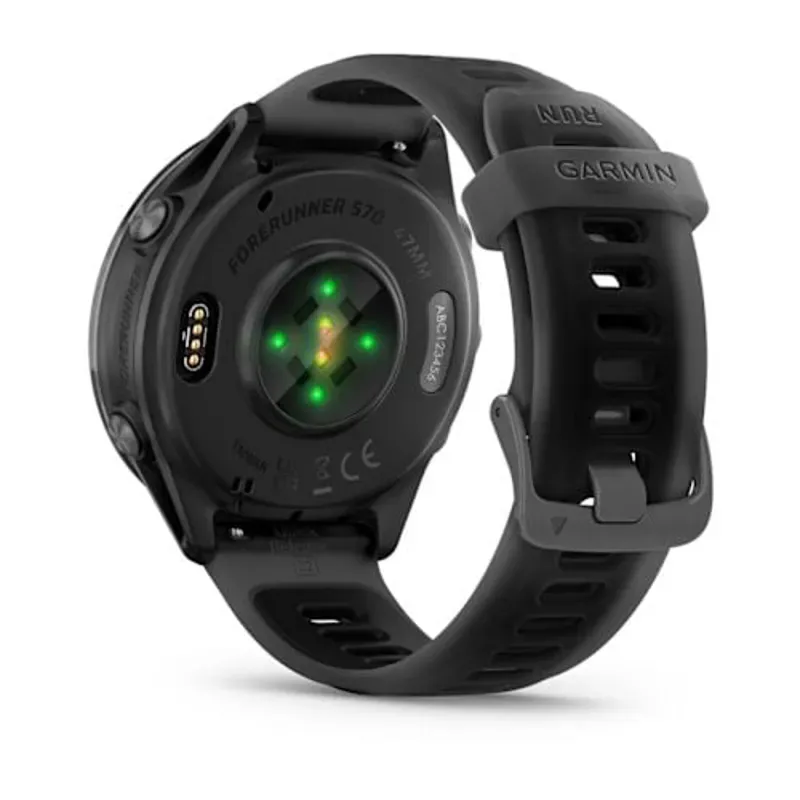 Garmin Forerunner 570 47mm GPS Watch in Black-6