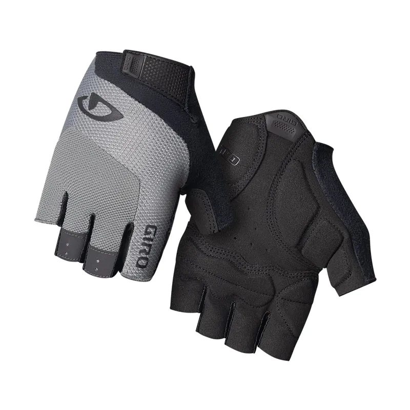 Giro Bravo Gel Road Cycling Mitt In Gray