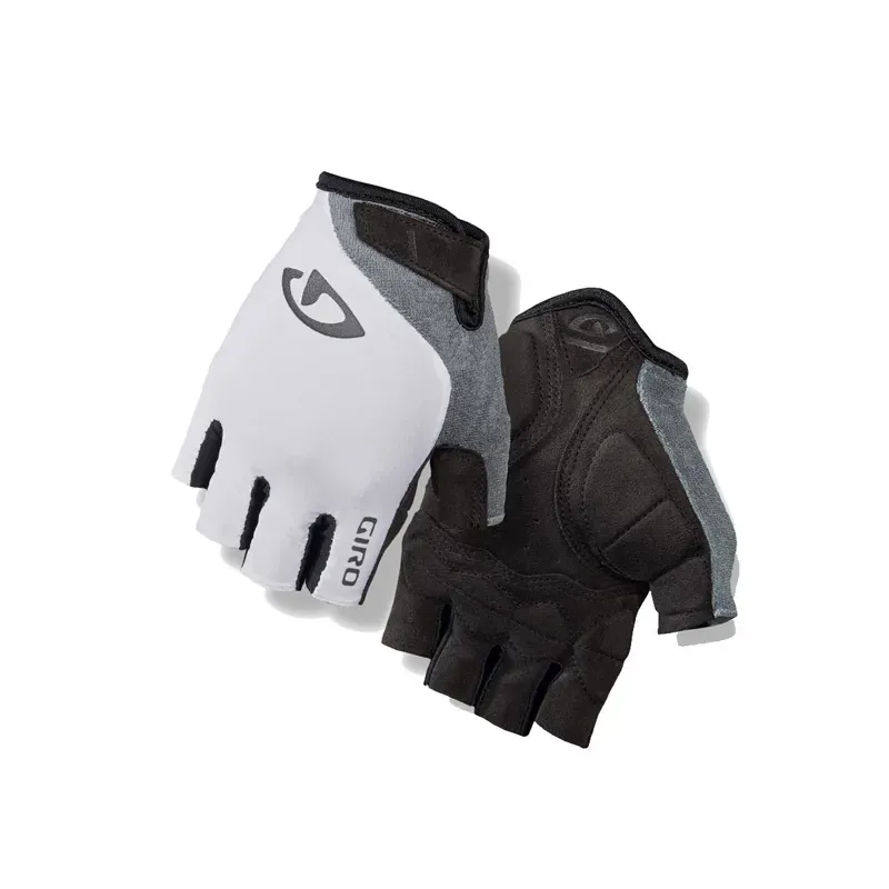 2022 Giro Jagette Womens Road Cycling Mitts in White