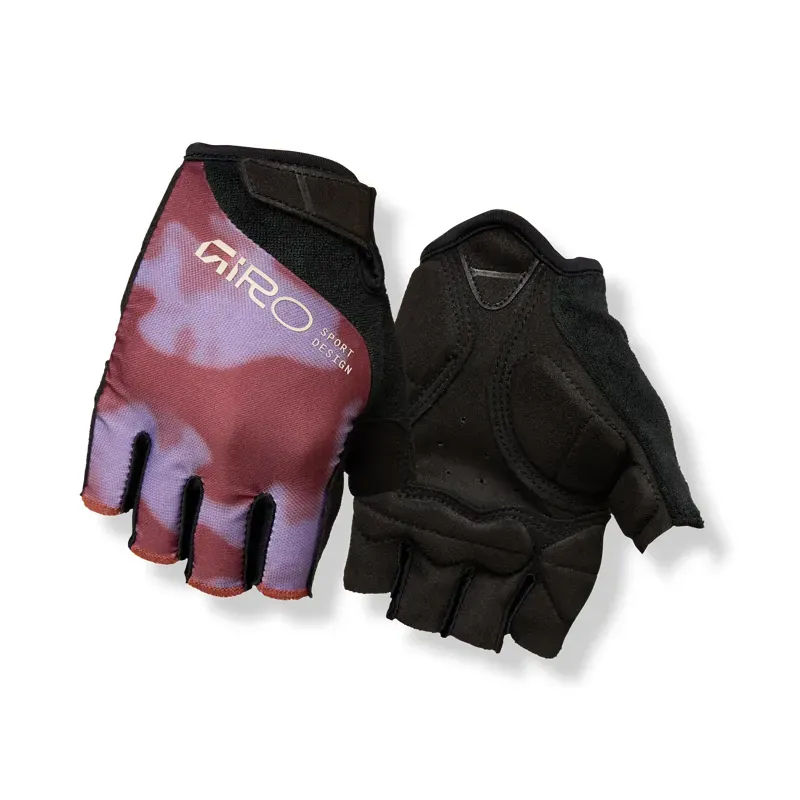 Giro Women's Jag'ette Gloves in Maroon Pulse