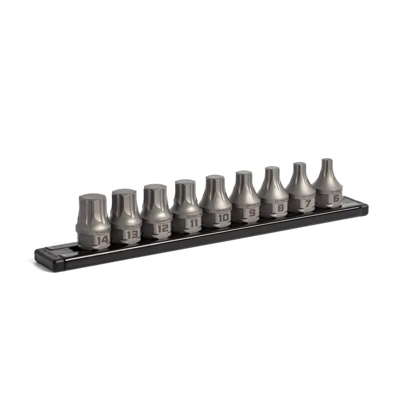 Grip Edge 9-piece RPT LP Metric Hex DA Driver Bit Set - 3/8-inch Drive-1