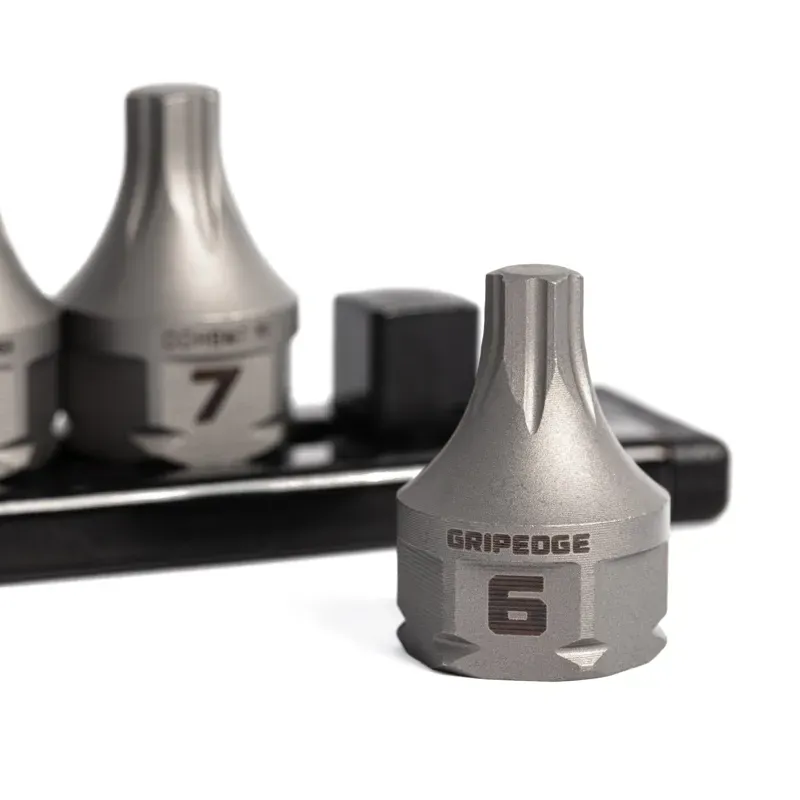 Grip Edge 9-piece RPT LP Metric Hex DA Driver Bit Set - 3/8-inch Drive-3
