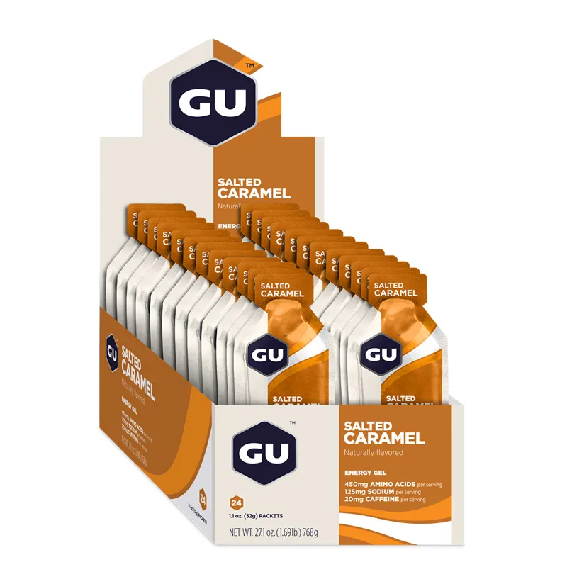 Gu Energy Gel 24-pack - Salted Caramel