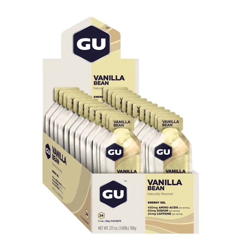 Gu Energy Gel 24-pack - Vanilla Bean
