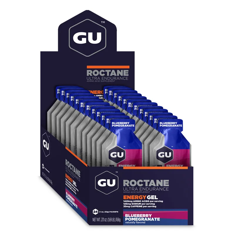 Gu Roctane Energy Gel 24-pack - Blueberry Pomegranate