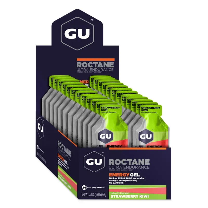 Gu Roctane Energy Gel 24-pack - Strawberry Kiwi