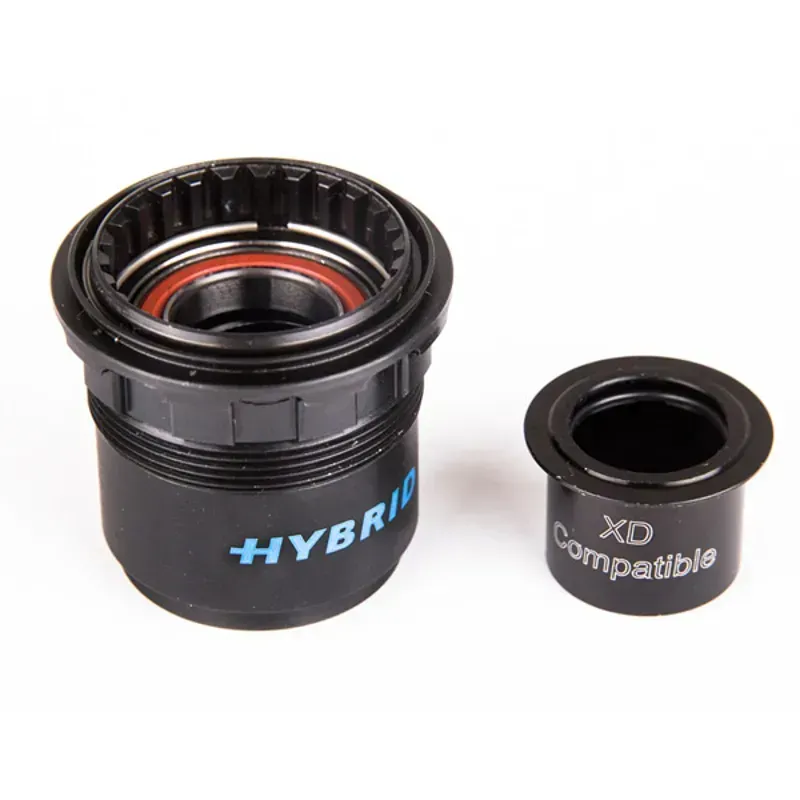 HUB CASS BODY DT FOR SRAM 11-12s XD HYBRID STAR RATCHET STL W/END CAP 12x142/ 148 Black 12mm ta-2