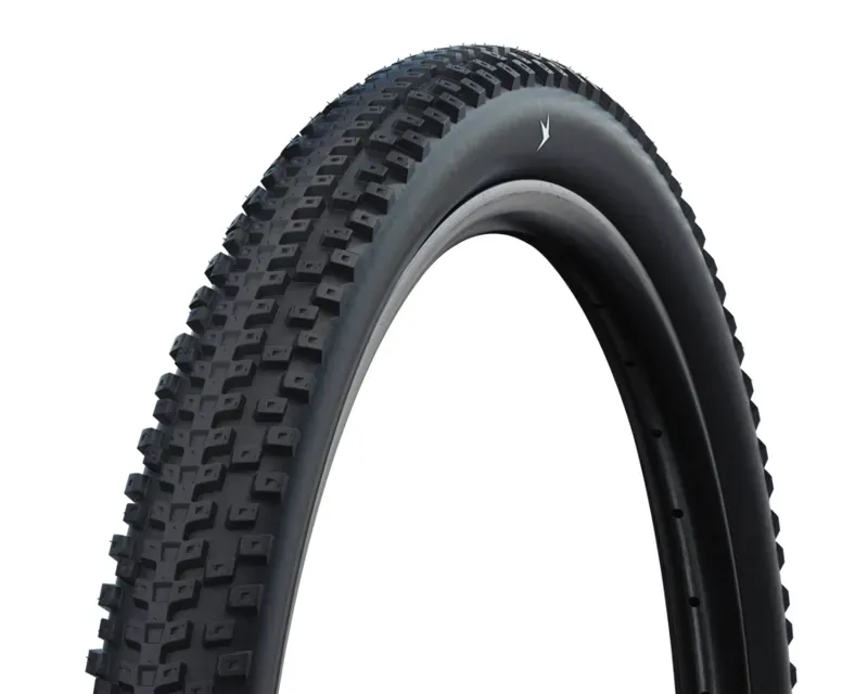 Schwalbe Advancer Hybrid 27.5x2.6-inch Tire in Black/Reflect
