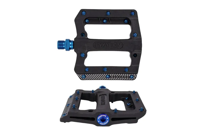 Fyxation Mesa MP Subzero 9/16-inch Platform Pedals Blue/Black