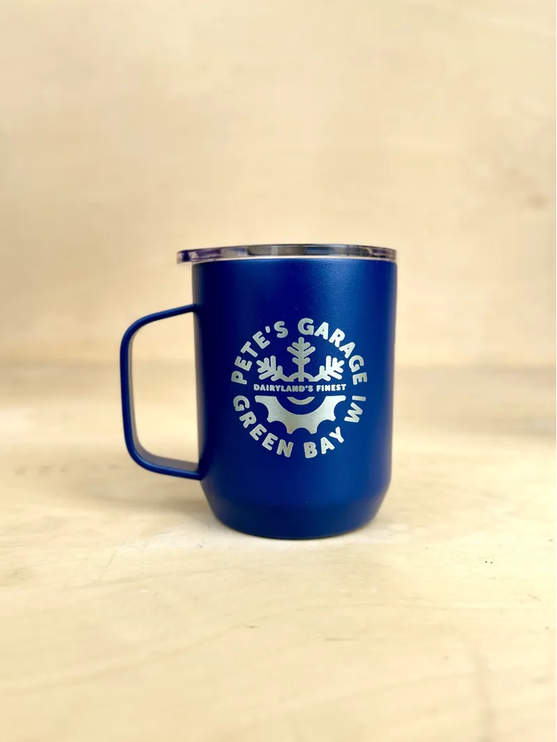 Camelbak X Pete's Garage Horizon Vacuum Insulated 12 fluid oz Camping Mug in Navy-1