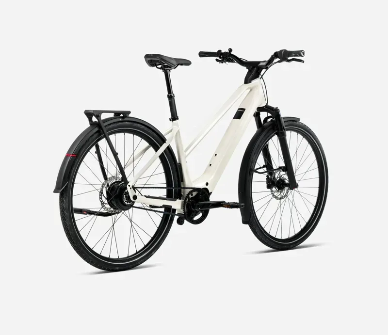 Orbea KEMEN TOUR 20 MID 28mph E-Hybrid Bike in Ivory White Gloss-2