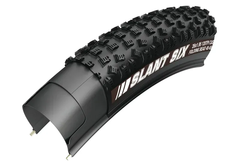 Kenda Slant Six Pro K1080 Wire Bead Tire 27.5x2.10 in Black-1